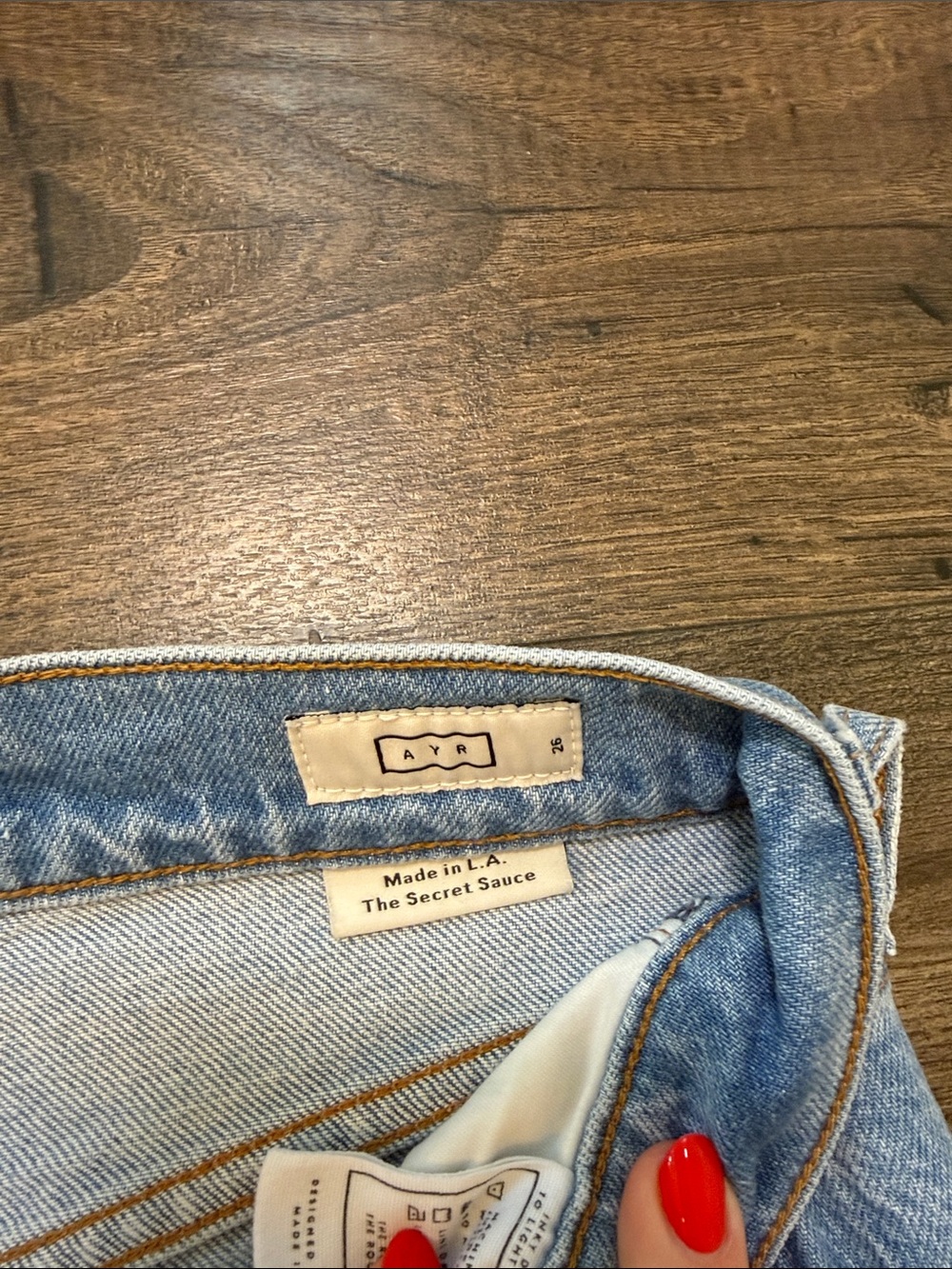 AYR The Secret Sauce Jeans - Picture 2 of 3